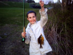 Teaching kids to fish