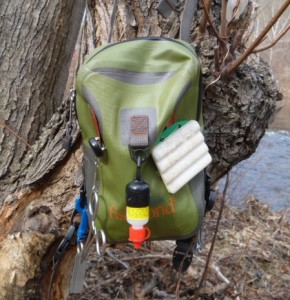 Field testing Fishpond Westwater chest pack