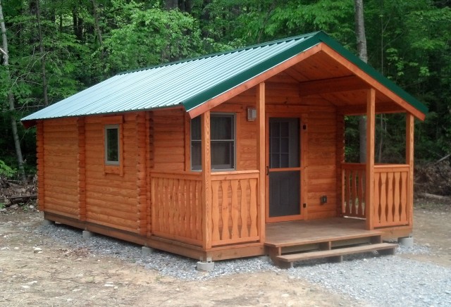 Cabin at American Legion State Forest, May 2014