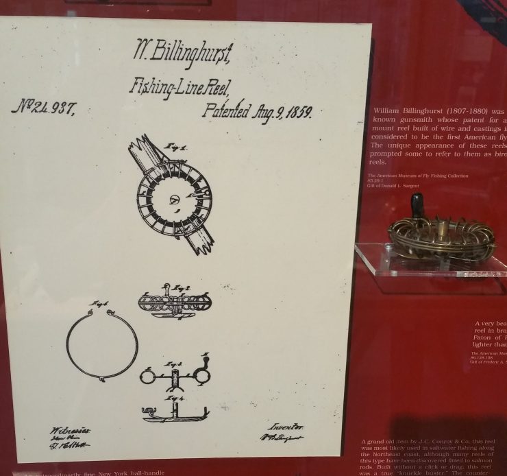 First American Patented Fly Reel, American Museum of Fly Fishing, Finfollower.com