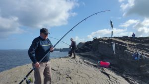 Kilkee, Kilkee Cliffs, Ireland, County Clare, fishing, mackerel